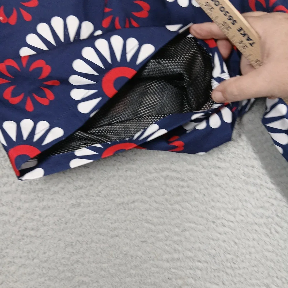 Sec. 119 Board‎ Shorts Grateful Dead Donuts Swim Trunks Size 36 Navy Blue Red